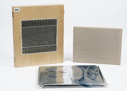 LAGERFELD, Karl (1933-2019, photographer).  Visionaire 23. The Emperor's New Clothes. [New York: Visionaire Publishing, 1997]. 40 sepia-tinted photogr