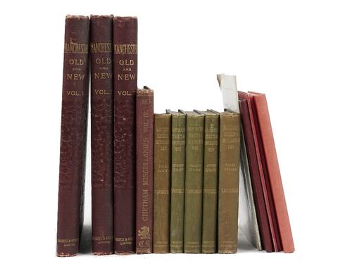 MANCHESTER - William Arthur SHAW (1865-1943).  Manchester Old and New. London: Cassell, [c. 1894]. 3 volumes, 4to (315 x 250mm). Illustrations by H. E