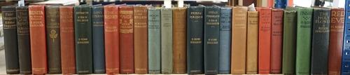 RIDER HAGGARD, Henry (1856-1925) - A collection of 24 novels including: Lysbeth. A Tale of the Dutch (London, 1901), Pearl-Maiden (London, 1903), Stel