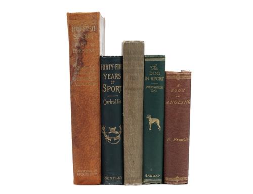 SPORT - Edward William Dirom CUMING (1862-1941).  British Sport Past and Present. London: Hodder and Stoughton, 1909. 4to (296 x 230mm). Half title, m