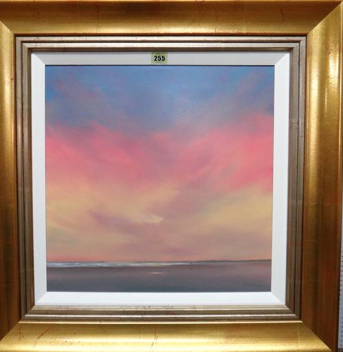 Lawrence Coulson (20th/21st century), A dream away, oil on board, signed, 44cm x 44cm.