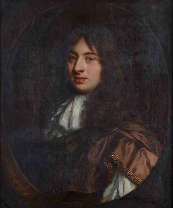 Follower of Sir Peter Lely, Portrait of Alexander Gordon, 5th Viscount of Kenmure and Lord Lochinvar (died 1698), oil on canvas, 72 x 60cm