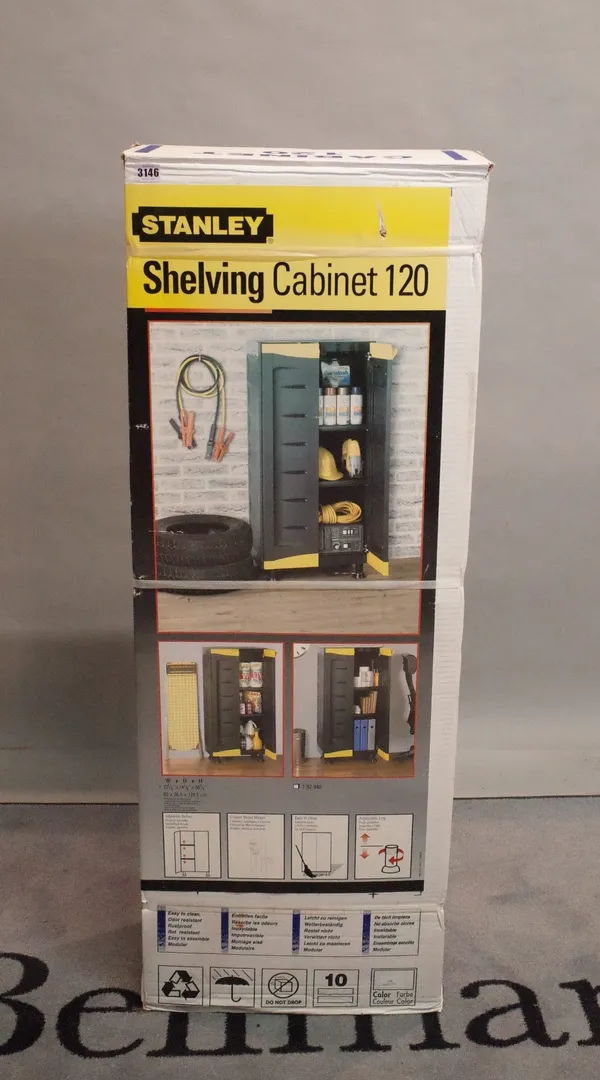 A Stanley shelving cabinet 120 (boxed).