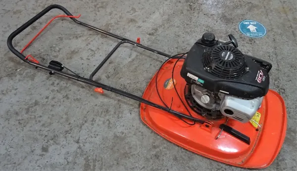 A 'FLYMO XL500' mower powered by Honda GCV 160, 130cm high.