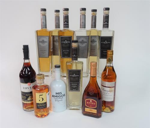 Box 2 - Mixed Spirits Cierto Tequila Extra Anejo Cierto Tequila Extra AnejoCierto Tequila Reposado Cierto Tequila Reposado Cierto Tequila Reserve Anej
