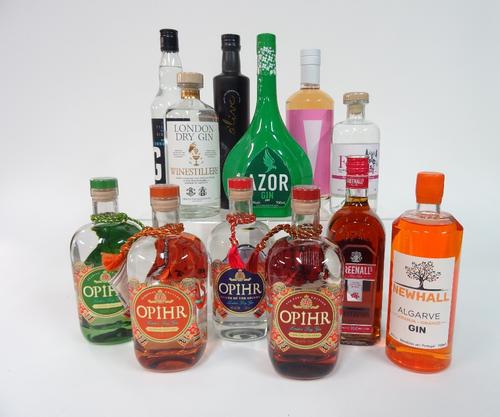 Box 26 - GinOpihr Oriental Spiced GinOpihr European Edition GinOpihr Arabian Edition GinOpihr Far East Edition GinNewhall Orange GinGreenhall's Sloe G