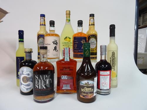 Box 52 - Mixed SpiritsLimoncino di SorentoCrema di LimoncinoLimoncinoMeijian LiqueurMeijian LiqueurArmilar AmarettoGinjinha Artesanal Cherry LiqueurQu