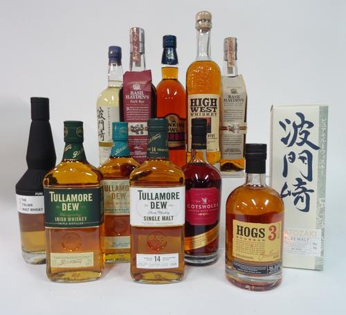 Box 53 - WhiskyBlinking Owl Bourbon WhiskyBasil Hayden Rye WhiskyHigh West Double RyeBasil Hayden Bourbon WhiskyHatozaki Whiskyaura Italian Malt Whisk