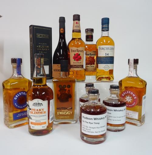 Box 60 - WhiskyFour Roses Bourbon WhiskyHudson Shortstack Rye WhiskyHudson Do The Rye Thing WhiskyHudson Bright Lights, Big Bourbon WhiskyFour Roses B