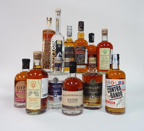 Box 62 - Mixed SpiritsPhraya Gold RumPukka GinLe Must Savanna RumRon Rumbero 7yr Cuban RumHurricane RumDon Q Aged RumKeepr's Honey Spiced RumDon Q Pue