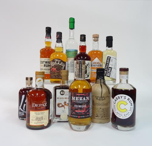 Box 63 - RumCutwater Aged RumRed Leg Spiced RumClairin Sajous 2018 RumLiv Black Spiced RumPlantation Agricole RhumRum Company Black Bean RumSea Dog Bl