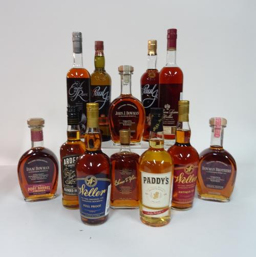 Box 69 - Whisky William Larue Weller Kentucky Bourbon Whisky Eagle Rare Kentucky Bourbon Whisky Paul John Indian Malt Whisky Paul John Nirvana Malt Wh