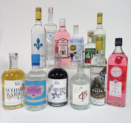 Box 73 - Gin#St Jean GinGeorgian Bay GinCastelgy Pink GinBlack Pig GinSchwarzwald GinGros GinKis Whisky Barrel GinLondon Hill Pink GinGin Meriedor Gin