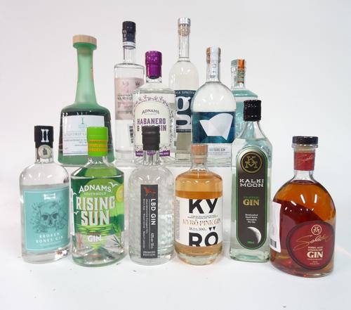 Box 80 - Gin Scilly Spirit coffee drip Gin Wa Bi Gin Damask rose Gin Adnams Habanero and lime Gin Skanska Spritfabriken Gin Outside Gin Adnams First R