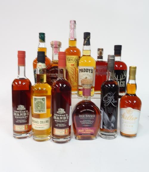 Box 84 - Whisky Stagg Kentucky Bourbon Whisky Mister Sam tribute Whisky Paddy's Old Irish Whisky Colonel E.H Taylor straight rye Whisky Weller Special