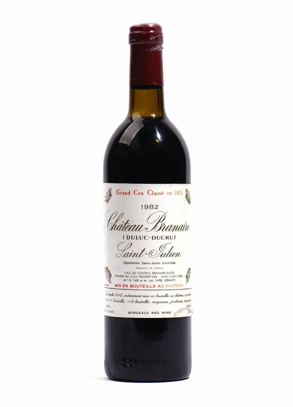 One bottle 1982 Chateau Branaire Saint Julien (Duluc-Ducru)