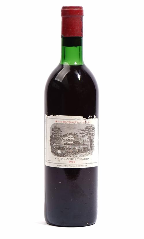 One bottle of 1970 Chateau Lafite Rothschild.