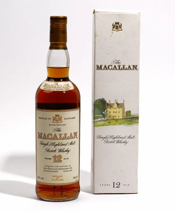 One bottle of The Maccallan twelve year old Whisky in original carton.