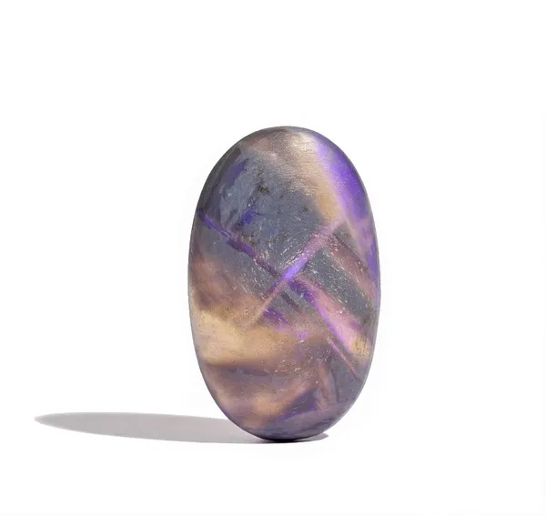 An unmounted oval opal, length 26.3mm, width 16mm and depth 6.4mm, weight 3.2 gms.