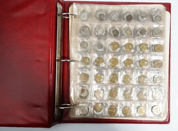 A collection of British and foreign coins, including a James II twopence 1687, a Victorian old head shilling 1895, pre-decimal issues, including some