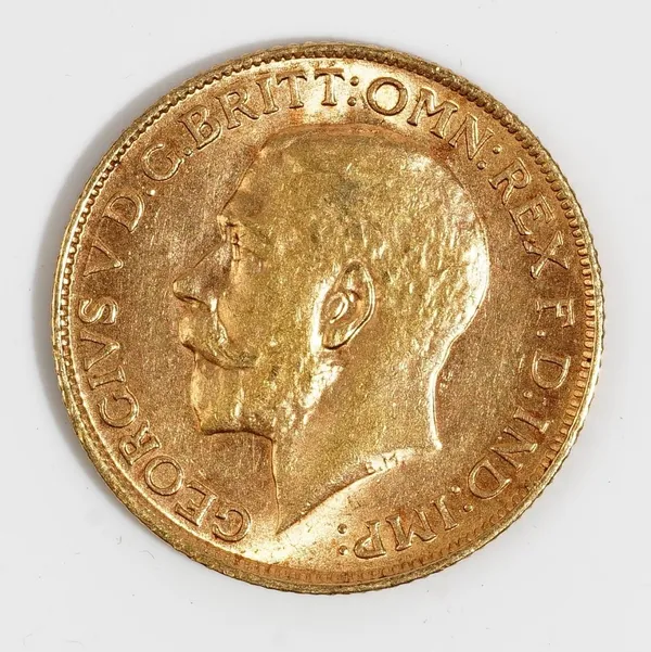 A George V sovereign 1914.