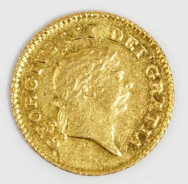 A George III one third of a guinea 1808.