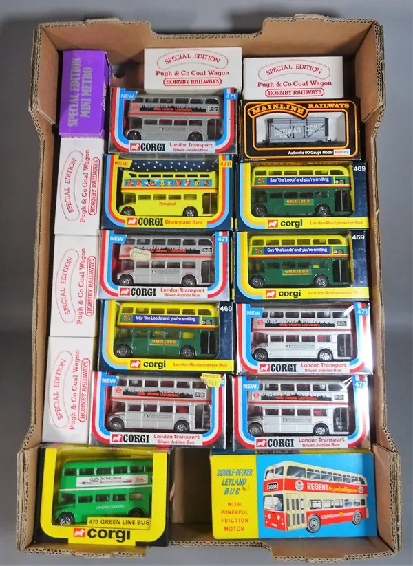 Toys; boxed models including Corgi, Hornby Railways and sundry, (qty).