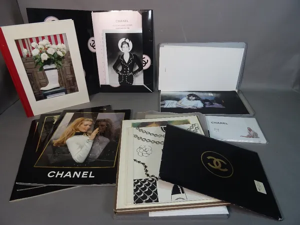 Chanel, a small group of vintage Chanel catalogues, 1987 - 2003, photo illustrated throughout, mostly by Karl Largerfeld, design and printed Gerhard S