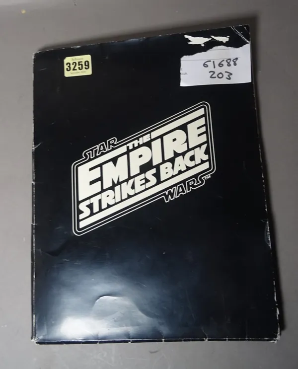 Star Wars, Empire Strikes Back, original press pack including twelve photos.