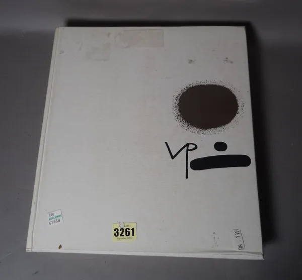 Ephemera: VICTOR PASMORE RA (1908 - 1998)  Victor Pasmore a catalogue raisonne of the paintings, constructions and graphics 1926 - 1979, signed in bla