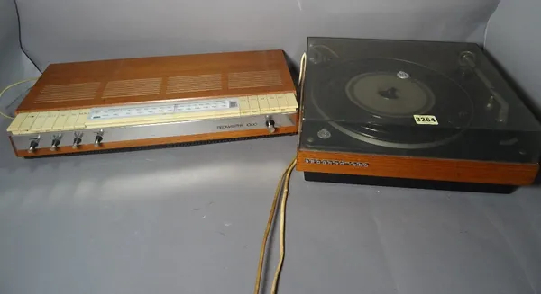 'Bang and Olufsen', a B&O Beogram 1000 turntable and a Beomaster 1000 Hi-Fi unit (2).