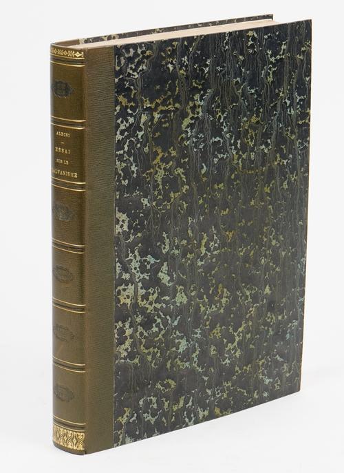 ALDINI, Giovanni (1762-1730).  Essai Théorique et Expérimental sur le Galvanisme, avec une Série d' Expériences faites en Présence des Commissaires de