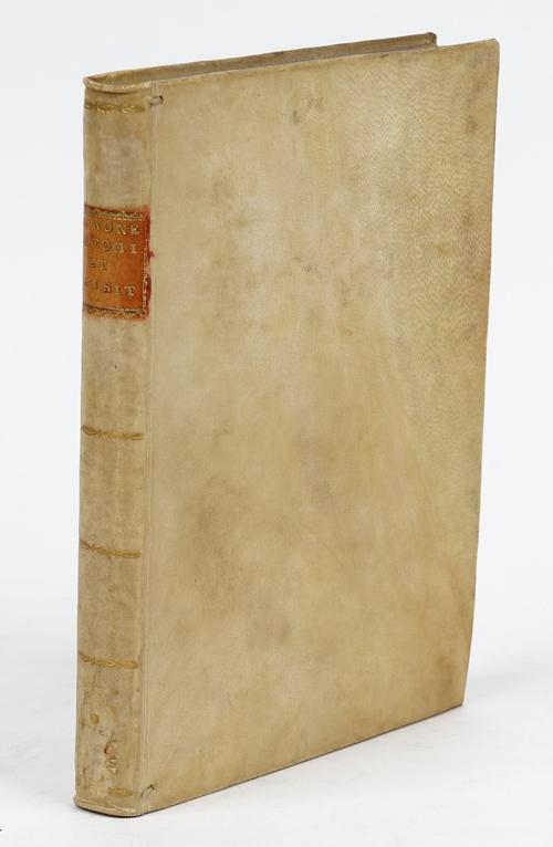 HERO OF ALEXANDRIA or Alexandrinus HERON (c. 10 AD - c. 70 AD).  De gli Automati, overo Machine se Moventi, Libri due, Tradotti dal Greco da Bernardin