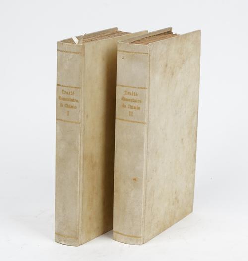 LAVOISIER, Antoine Laurent (1743-94).  Traité Elémentaire de Chimie, Présenté dans un Ordre Nouveau et d' après les Découvertes Modernes. Paris: Chez
