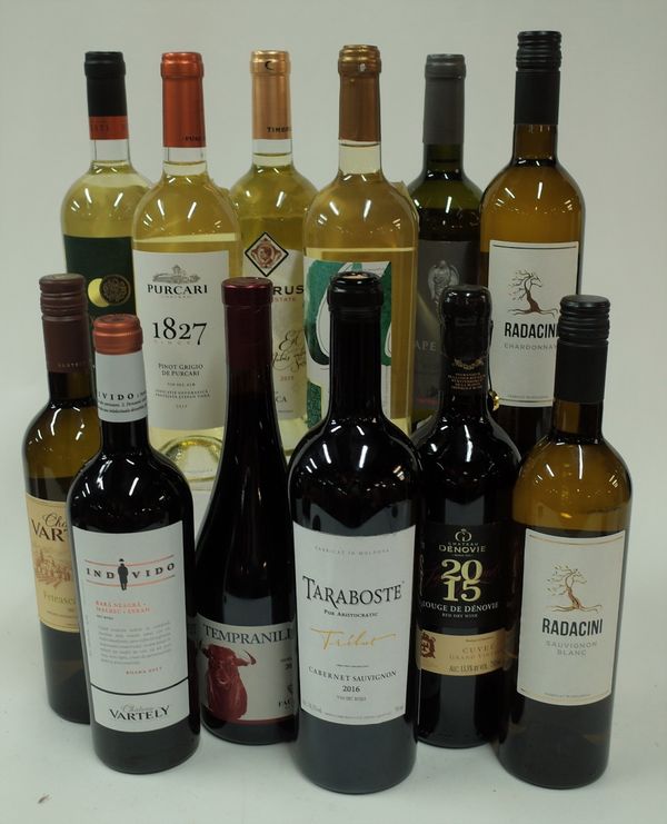 Moldovan Wine: White - Chateau Vartely Feteasca Regala 2019; Hincesti Expat Reserva Sauvignon Blanc 2019; Radacini Sauvignon Blanc 2019; Radacini...