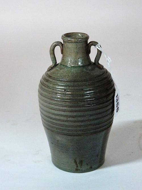 A Celadon glazed stoneware vase