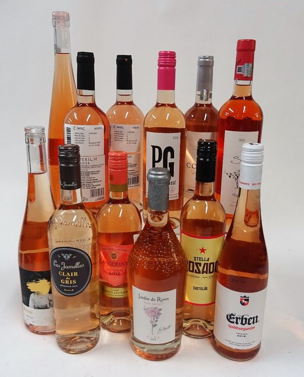 French and Romanian Rosé: Jardin des Roses Alba 2019; Les Jamelles Clair de Gris 2019; Pierre Jaurant Édition Limitée 2019; Vvines Rrosé 2019;...