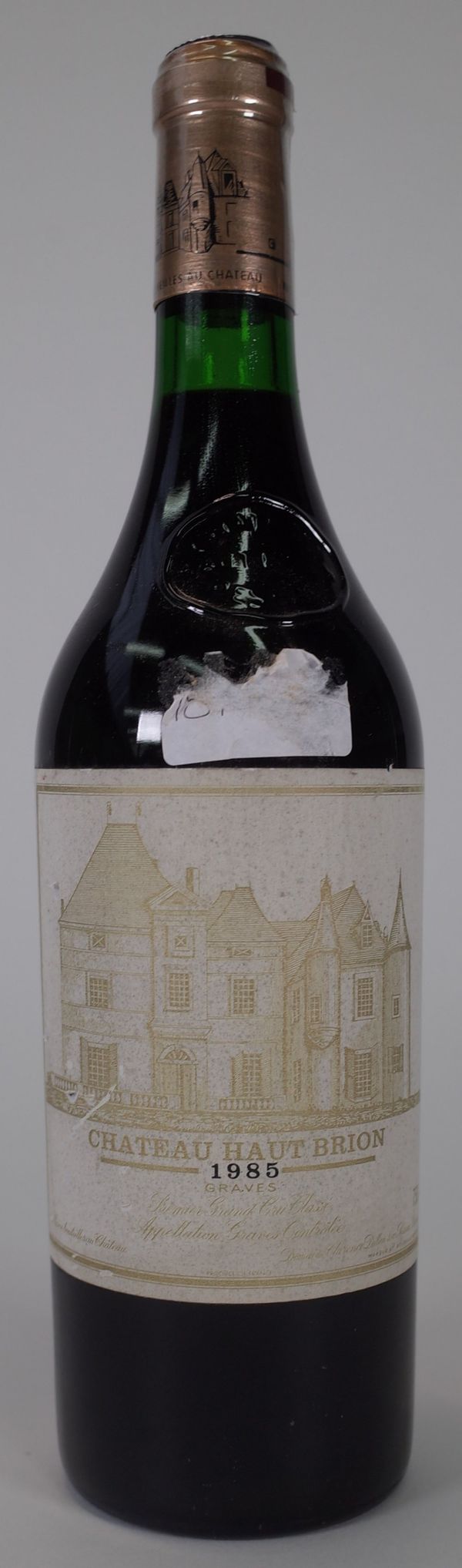 One bottle of 1985 Chateau Haut Brion.