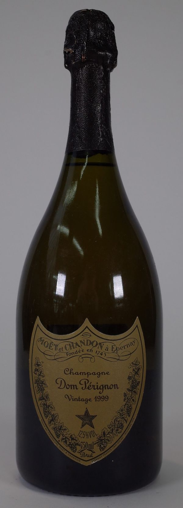 One bottle of 1999 Dom Perignon.