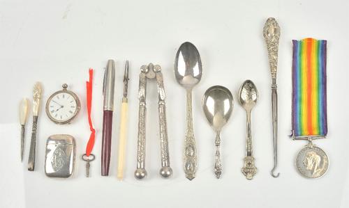 A 1914-18 British War Medal to 4700 PTE.C.H.BARNES. E.SURR.R. Private Charles Henry Barnes served with the 9TH Batallion, died on 21st August 1916,...