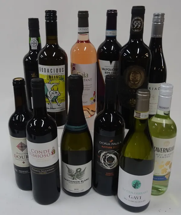 Wines of Italy, Portugal et al: Le Colombare Gavi 2019; Tavernello Pinot Bianco 2018; Suadens Campania Bianco Nativ 2019; Triade Nero di Troia 2018;...