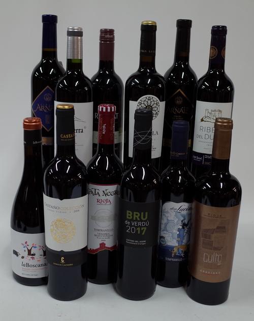 Spanish Red Wine: Castano Coleccion Cepas Viejas 2016; Vina Arnaiz Ribera del Duero Gran Reserva 2011; Vina Arnaiz Crianza 2016; Sonsierra Rioja...