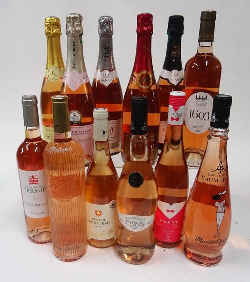 French Rosé (Sparkling and Still): Vieil Armand Crémant d'Alsace Brut; Dopff & Irion Crémant d'Alsace Brut; Pfaff Crémant d'Alsace Brut; Pfaff...