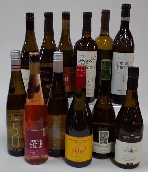 Canadian White Wine: Mission Hill Reserve Chardonnay 2018; Burrowing Owl Chardonnay 2018; Black Hills Alibi 2018; O'Rourke's Cellars Gewurztraminer...