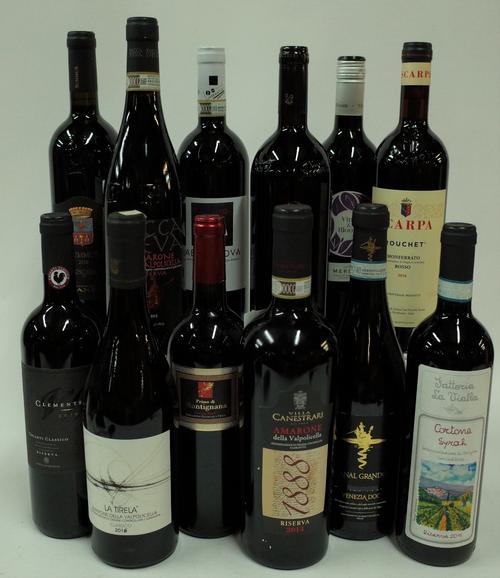 Italian Red Wine: Clemente VII Chianti Classico Riserva 2016; Valpolicella Negrar La Tirela 2016; Primo di Montignana 2019; Villa Canestrari Amarone...