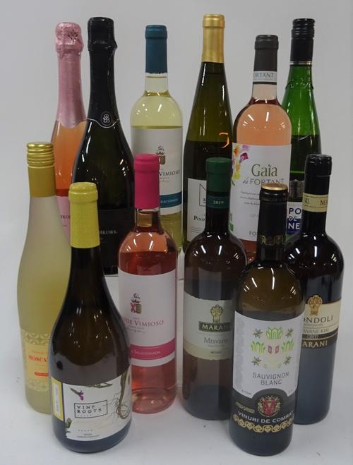 European Sparkling, White and Rosé: Tesco Finest Picpoul de Pinet 2019; Fortant IGP Pays D'Oc 2019 (France); Vine Roots Garnacha Blanca 2019; Calafia...