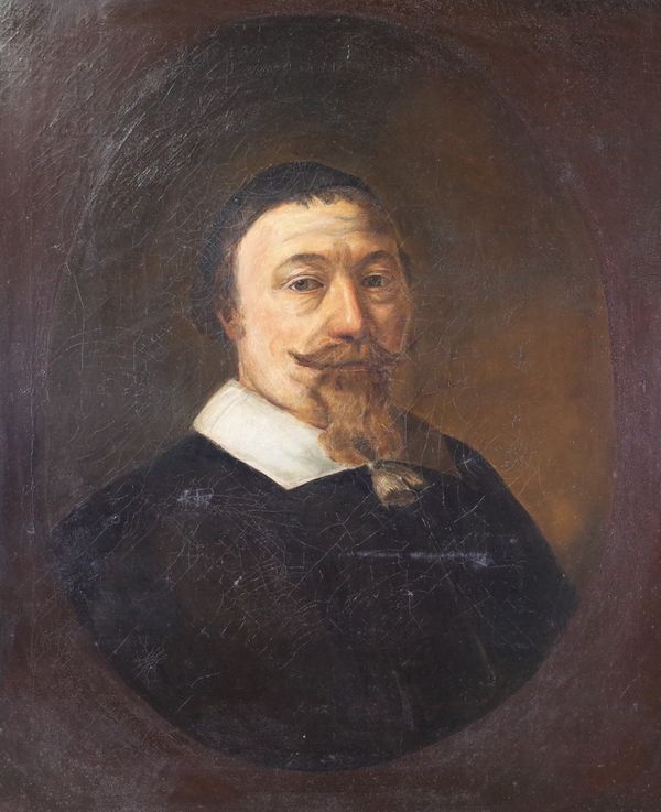 European School, 18th Century, Portrait of a gentleman, oil on canvas, 75 x 61.5cm