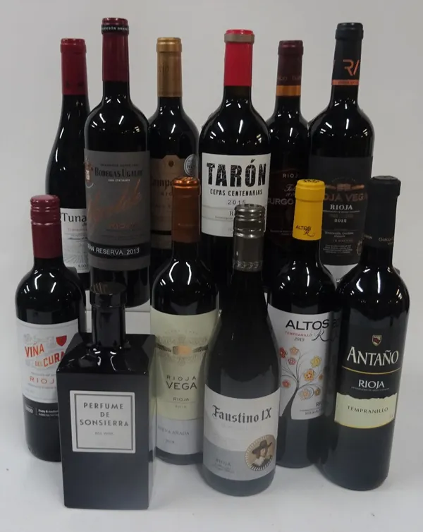 Rioja: Perfume De Sonsierra 2014; Ugalde Gran Reserva 2013; Vega Gran Reserva 2012; Campo Viejo Gran Reserva 2013; Taron Cepas Centenarias 2015;...