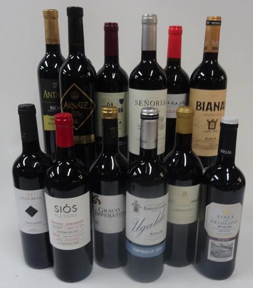 Rioja: Altos de Corral Reserva 2011; Anatano Reserva 2016; Lealtanza Seleccion de Familia Reserva 2014; Senorial Crianza 2016; Vina del Cura Crianza...