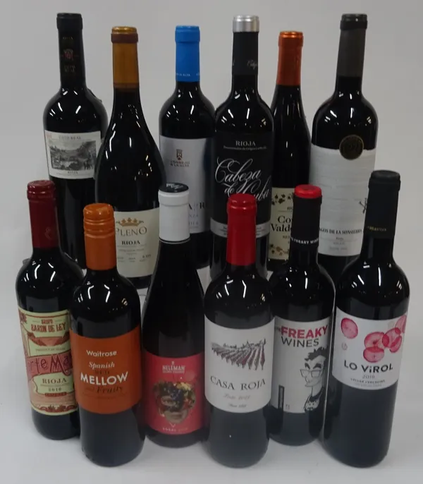 Spanish Red Wine: Pagos de la Sonsierra Rioja Reserva 2014; Conde Valdemar Reserva 2012; Coto Real Rioja Reserva 2014; Vega Pleno Special Edition...